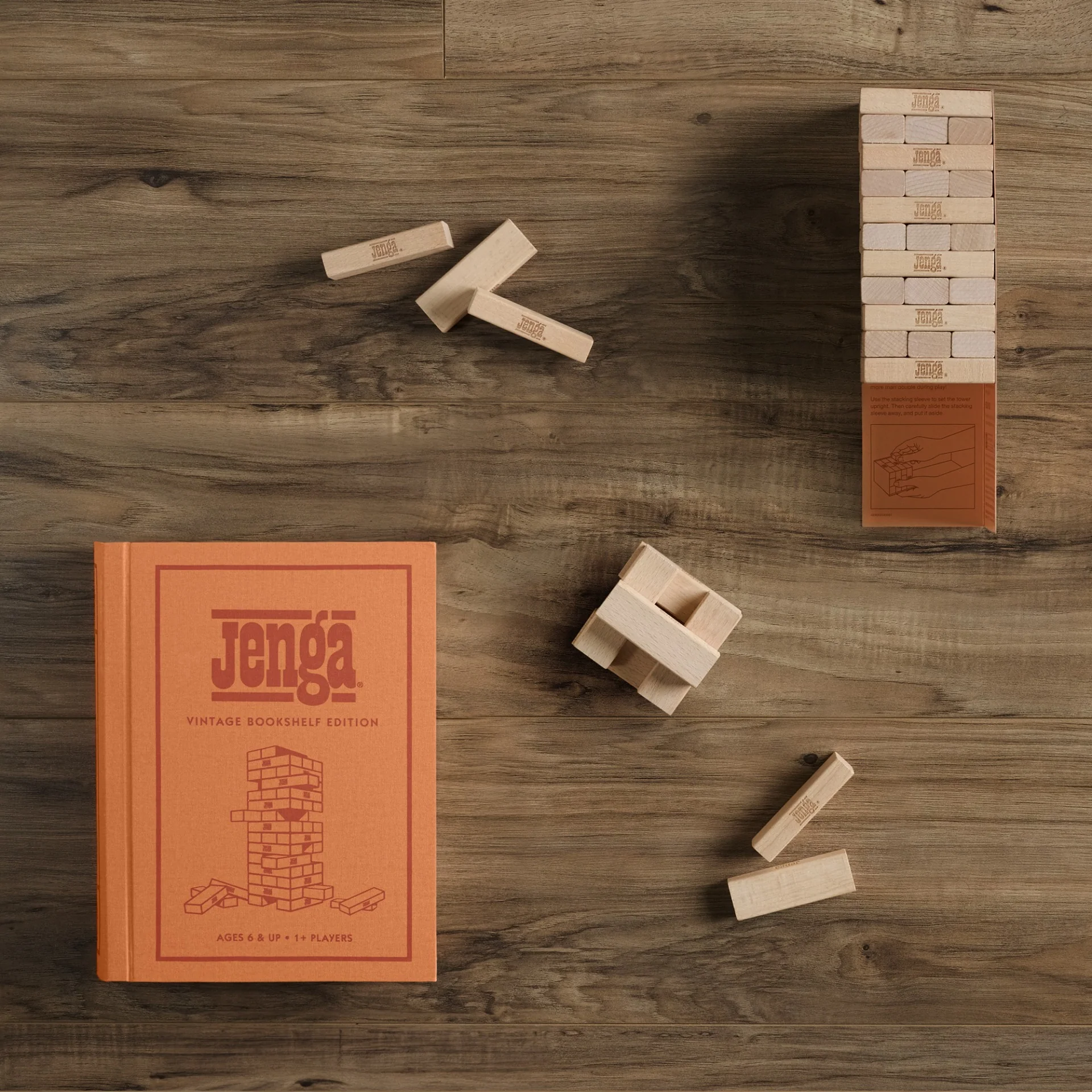 Jenga Vintage Bookshelf Edition - Image 4