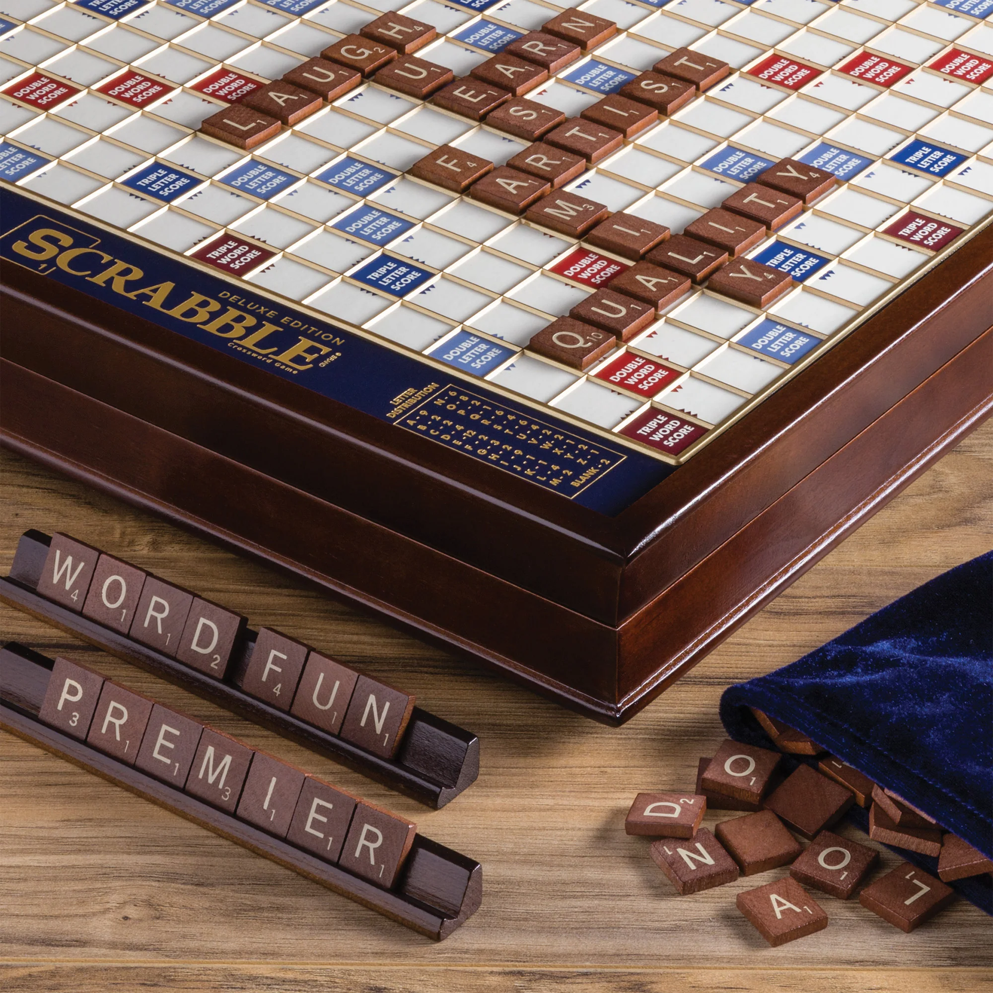 Scrabble Deluxe Edition - Image 3